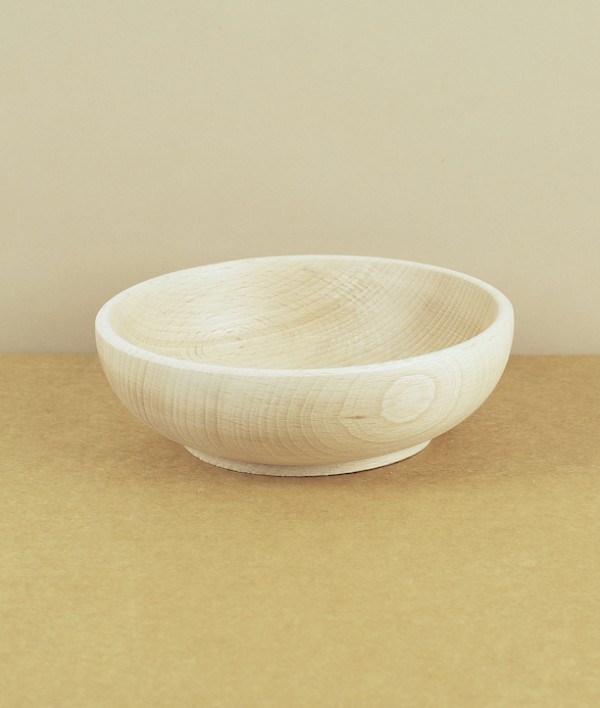 Wooden baby or cereal bowl