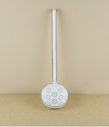 Austrian enamelled steel draining ladle, 9cm