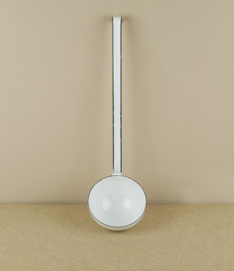 Austrian enamelled steel ladle, 9cm