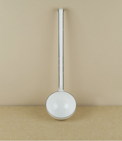 Austrian enamelled steel ladle, 9cm