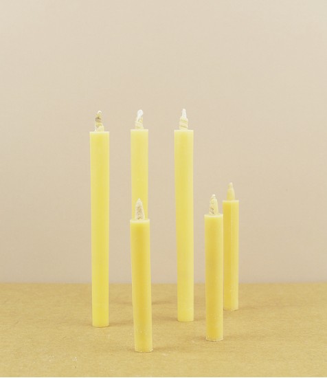 Japanese rice bran wax candles