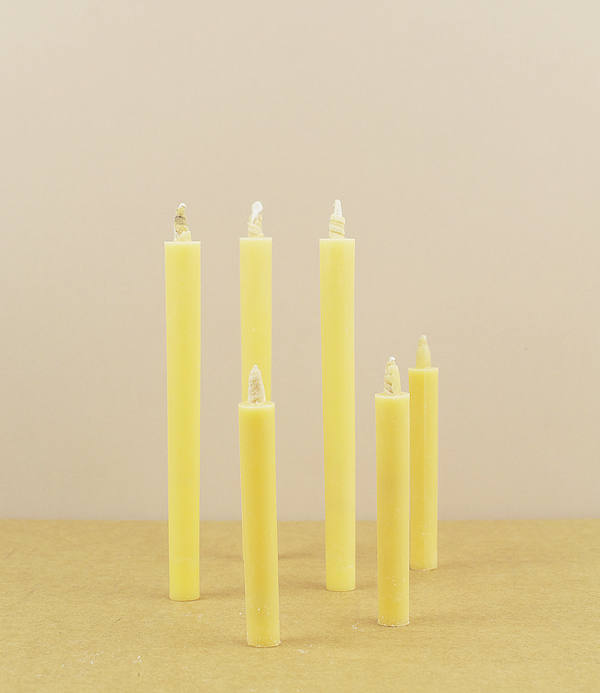 Japanese rice bran wax candles