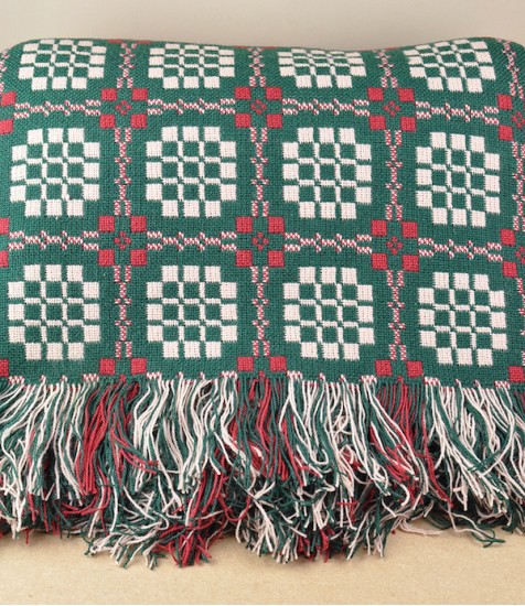 Pennsylvania pattern Welsh throws & blankets