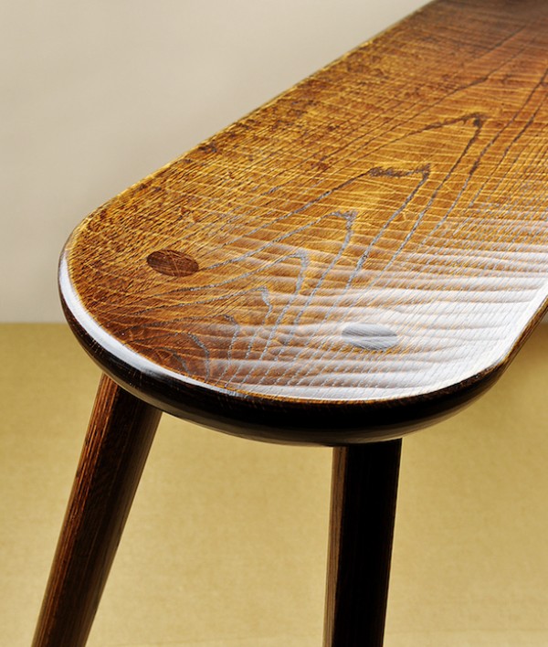 Ibazen long stool or bench