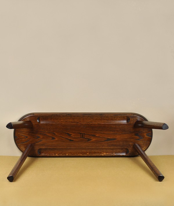 Ibazen long stool or bench