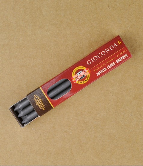 Koh-I-Noor Clutch Pencil Refill Leads, 5.6 x 80mm, 4B