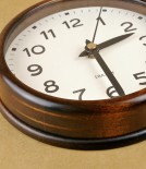 Ibazen Urishi lacquered Sakura clock