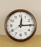 Ibazen Urishi lacquered Sakura clock