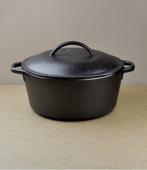 Lodge dutch oven for hobs, ovens or fires