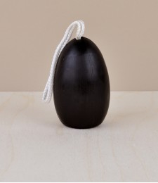 Finnish Pine tar soap on a rope