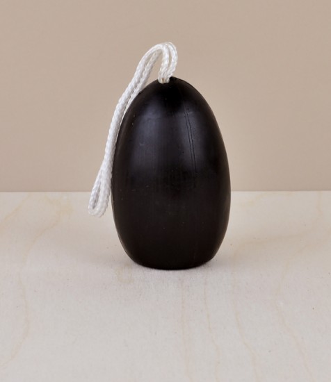 Finnish Pine tar soap on a rope