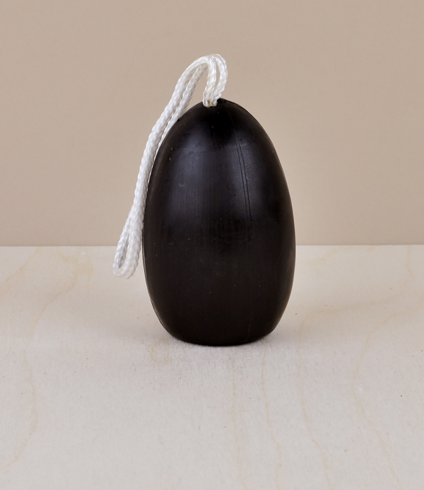 Finnish Pine tar soap on a rope