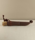 Finnish Puukko Knife with Leather Sheath