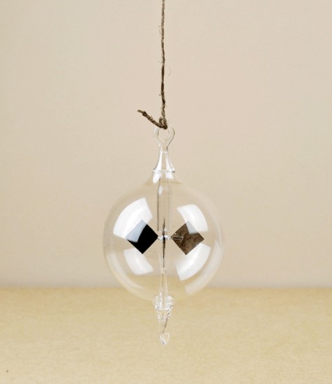 Mouth Blown Glass Lichtmühle, or Light-Mill