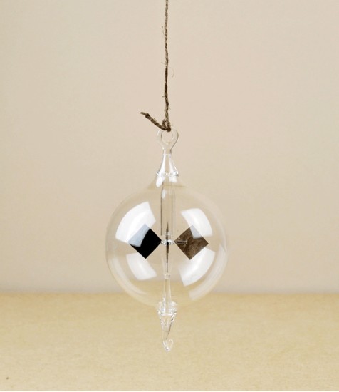 Mouth Blown Glass Lichtmühle, or Light-Mill