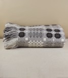 Welsh three colour natural tapestry blanket