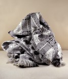 Welsh three colour natural tapestry blanket