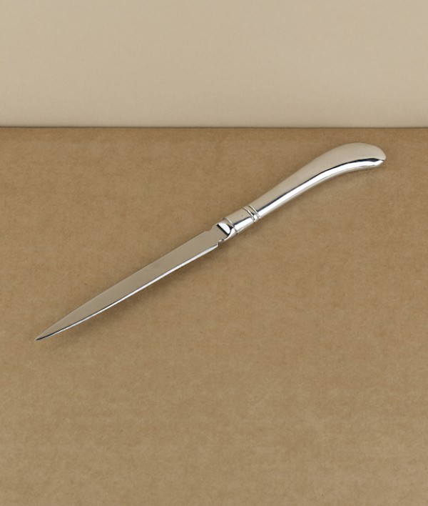 Pewter pistol grip letter opener