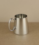 Quarter pint plain Sheffield pewter tankard