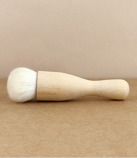 Swedish Kabuki Make-Up Brush, Goat Hair