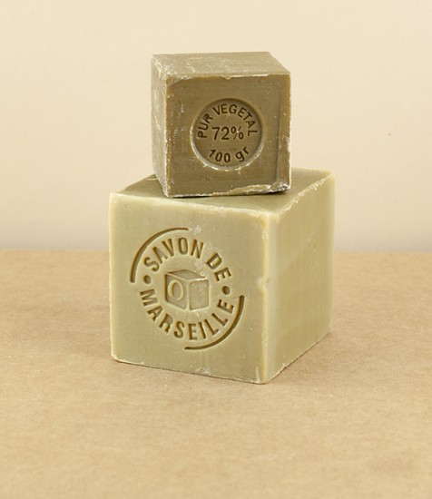 Savon de Marseille, 300g, green, Fer à Cheval