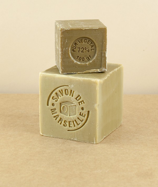 Savon de Marseille, 300g, green, Fer à Cheval