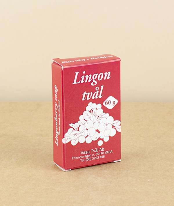 Finnish lingonberry natural soap