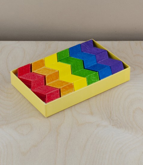 Shape maker, mix & match puzzle