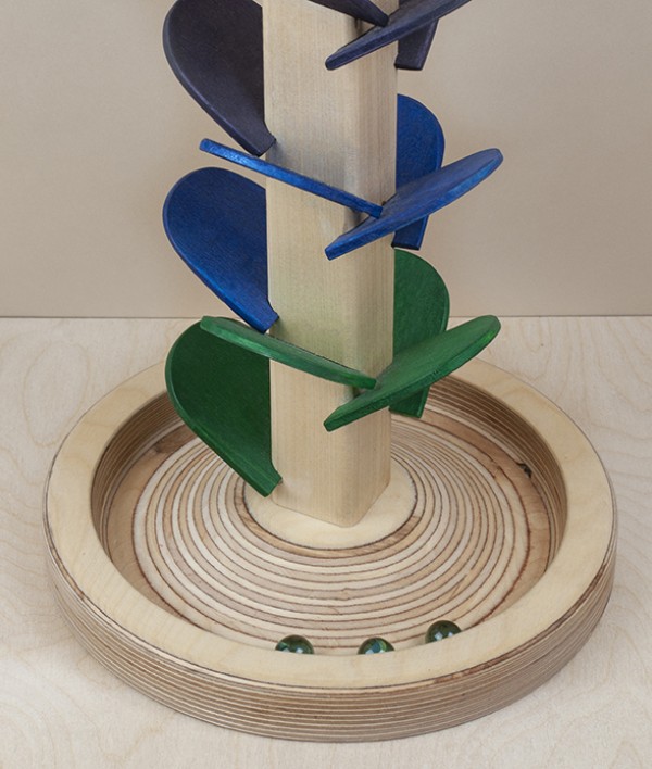 Klangturm wooden musical sound tower