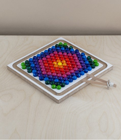 Pattern-maker, wooden ball game