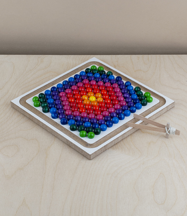 Pattern-maker, wooden ball game