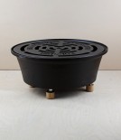 Shropshire spun iron garden hob