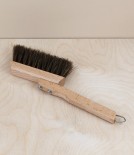 Espresso machine and coffee brush
