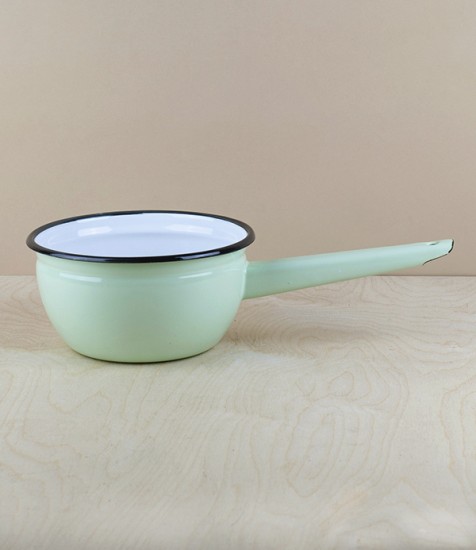 Ukrainian saucepan 16cm, pistachio