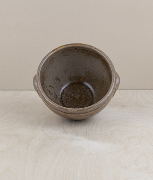 Portuguese terracotta mixing bowl, mini, honey