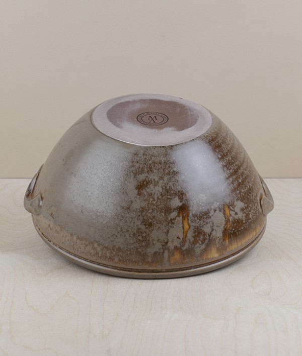 Portuguese terracotta mixing bowl, medium