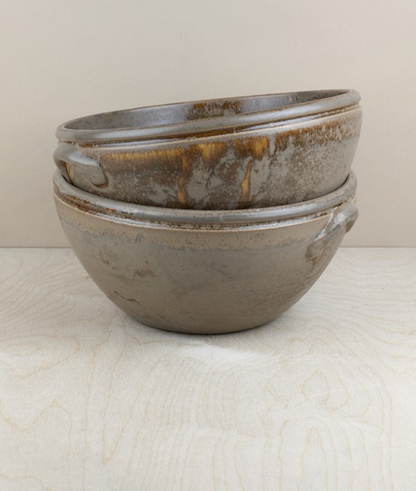 Portuguese terracotta mixing bowl, medium