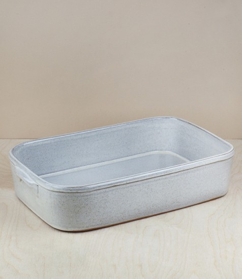 Portuguese terracotta baking dish, large