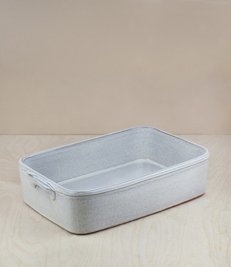 Portuguese terracotta baking dish, small