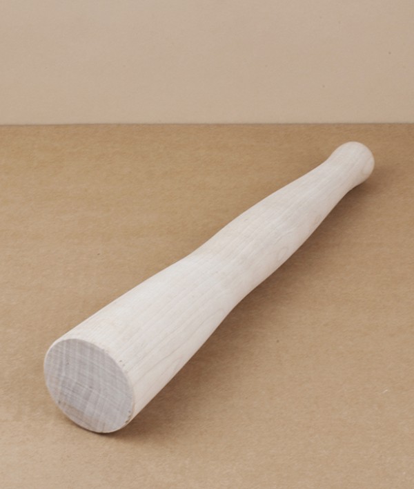 Finnish birch potato smasher