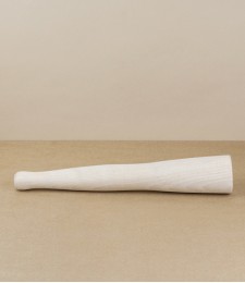 Finnish birch potato smasher