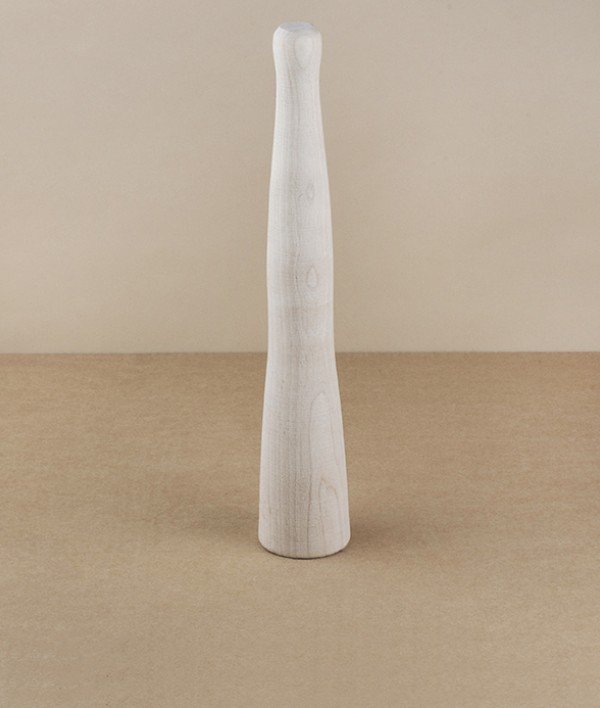 Finnish birch potato smasher