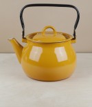 Ukrainian enamel kettles, 2 litres