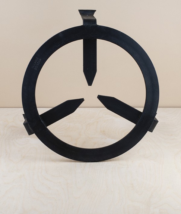 Hand forged campfire stand, 30cm