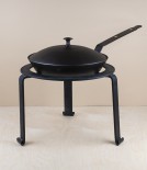 Hand forged campfire stand, 30cm