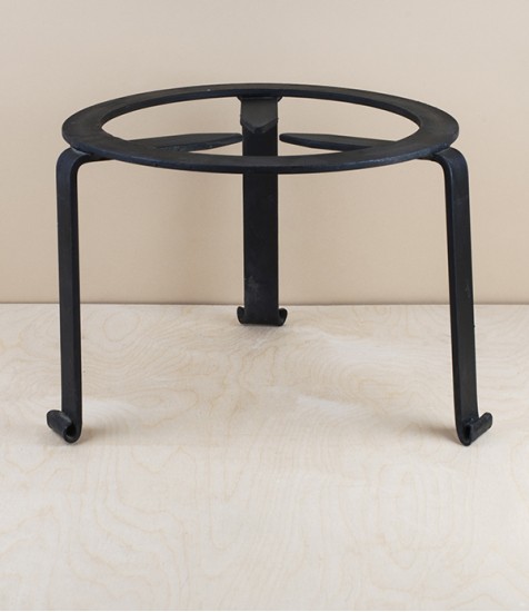 Hand Forged Campfire Cooking Pot Stand, 30cm