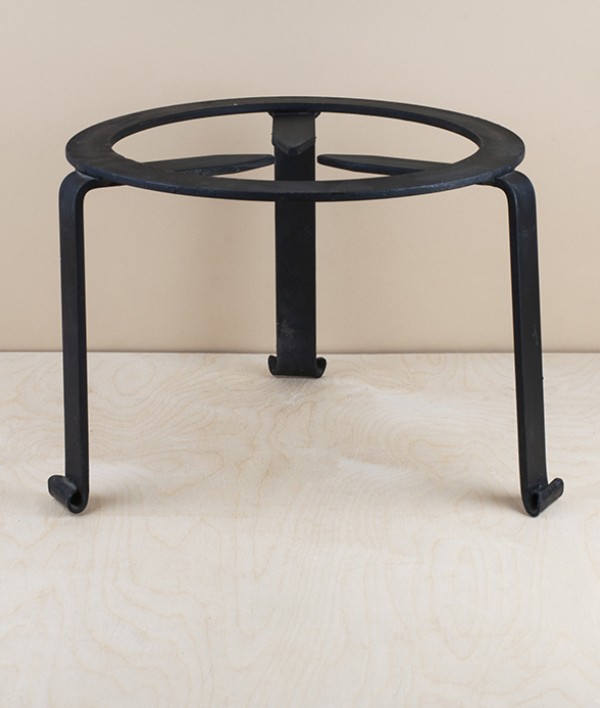 Hand forged campfire stand, 30cm