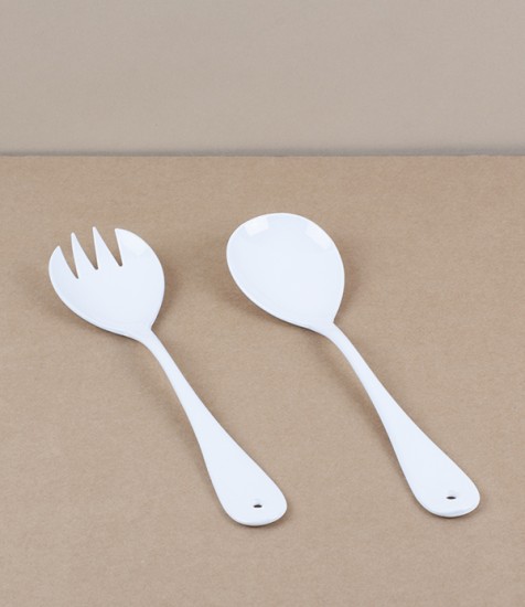 Japanese enamel salad set