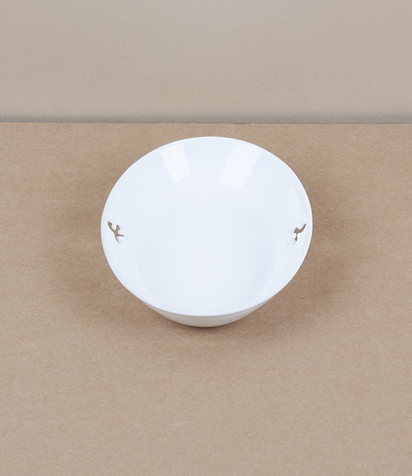 Japanese enamel soap dish