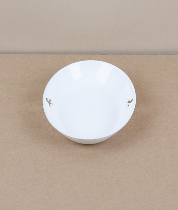 Japanese enamel soap dish